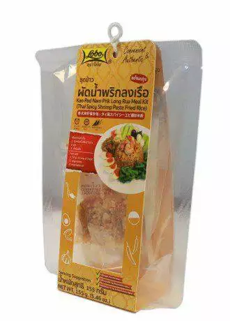 Lobo -Kao Pad Nam Prik Long Rua Meal Kit (Thai Spicy Shrimp Paste Fried Rice)